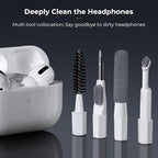 K&F CONCEPT 20-in-1 Keyboard Cleaning Kit Laptop Cleaner, Multifunctional Electronic Device Cleaning Tool, for iPhone AirPods MacBook iPad, Camera PC Monitor Earbud TV Tablet Screens