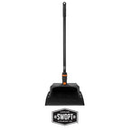 SWOPT 12” Upright Dustpan, Standard Combo – Ergonomic Design Eliminates Need to Bend While Cleaning – Interchangeable with All SWOPT Cleaning Products