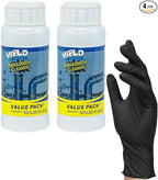 2pc Wild Tornado Sink and Drain Cleaner Powder - Powerful Pipe Dredge for Kitchen & Toilet, Drain Clog Remover, Pipeline Dredging Agent (4)