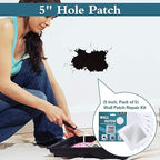 5' by 5 Drywall Repair Patch, Wall Patch Repair Kit, Adhesive Wall Mesh Repair, Large Hole Patch Drywall, Sheet Rock Patch, Aluminum Metal Sheetrock Ceiling Dry Wall Patch(5 Inch 5 Pieces)