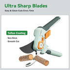 PrunePro 8" Professional Pruning Shears for Gardening Bypass Hand Pruner Stainless Steel Sharp Garden Scissors Plant Flower Rose Garden Clipper - 2 Pack