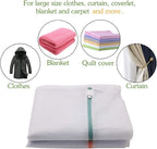 Tenn Well Extra Large Mesh Laundry Bags, 2 Pack 43 x 35 inch Jumbo Delicates Bag for Washing Machine, Large Mesh Bags for Delicates, Coats, Blankets, Bedding, Toys, Pet Items