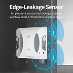 FMART Window Cleaner Robot Double-Sided Spray Water, 3800Pa Strong Suction Smart Window Cleaning Robot, APP&Remote Control Robot Suitable for Outdoor/Indoor High Rise Windows