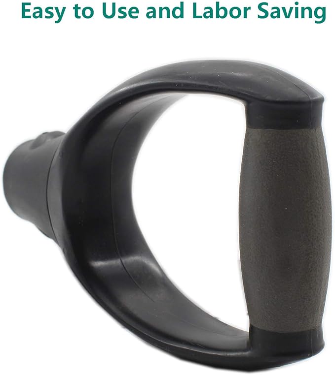 Shovel D Grip Handles,ULIFESTAR D Shaped Snow Shovel Replacement Handle,32mm/1.26'' Inner Diameter Digging Raking Tool Replacement Spade Handles for Lawn Garden Spade Fork Shovel