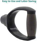 Shovel D Grip Handles,ULIFESTAR D Shaped Snow Shovel Replacement Handle,32mm/1.26'' Inner Diameter Digging Raking Tool Replacement Spade Handles for Lawn Garden Spade Fork Shovel