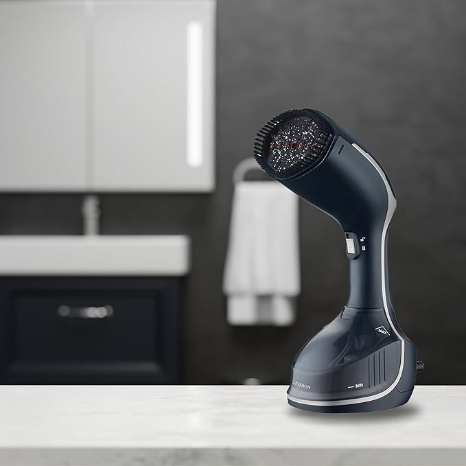 Jerdon Handheld Clothing Steamer - 1600 Watt Portable Garment Steamer - Self-Cleaning & Auto Shut-Off - PS0022-2