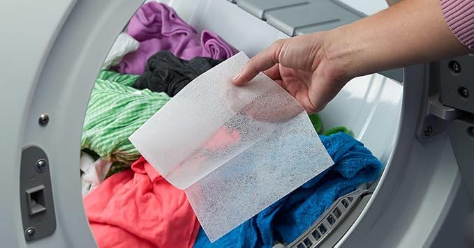 250 Loads 4 in 1 Laundry Dryer Sheets 6.4"x9",Household Premium Fabric Softener Fresh Scent,Made in USA,Drive Clothes Ultra Soft,Reduce Static Cling,Help Repel Pet Hair,Easy Dispenser Box Packaging