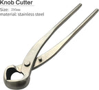 3-Piece Bonsai Tool Set,11inch Concave Cutter,11.5inch Knob Cutter,7.5inch Bonsai Scissors