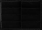 Frebeauty Sunglass Organizer,Velvet Glasses Organizer,8-Slot Sunglasses Tray for Drawer, Men's/Women's Sunglasses Box