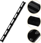 Wall-Mounted Acrylic Sunglasses Rack with Black Finish, Eyewear Organizer for Glasses Storage and Display, Space-Saving Hanging Glasses Holder for Home and Office