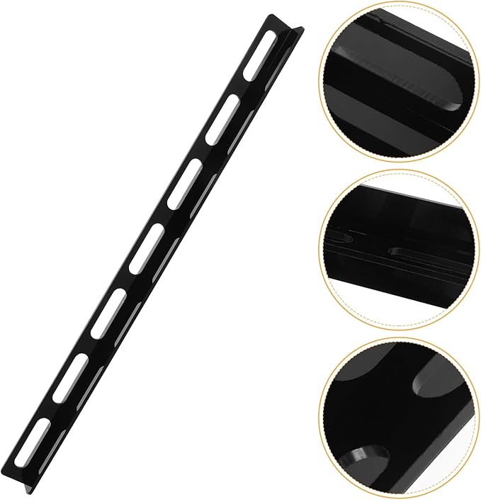ULTECHNOVO Acrylic Sunglasses Display Rack Wall Mounted Glasses Organizer Holder Black Eyewear Storage for Home Wall Hanging Sunglass Holder