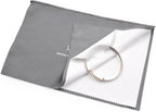 Pro Size Silver Polishing Cloth Jewelry Cleaning Cloth 11" X 14" inches for Cleaning Gold, Silver and Platinum Jewelry Coins Watch, Keeps Jewelry Clean and Shining. (Pack of 1)