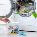 Washing Machine Cleaner Tablets, 2026 Upgraded Washer Machine Cleaner Tablets for Pet Owners, Deep Cleaning Pet Hair Remover for Front Loader, Top Load, HE Washer Tub (24 Pack)
