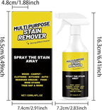 All Purpose Cleaner Spray for Multi-Purpose Stain Remover, Powerful Cleaner Kitchen Multi-purpose Foam Cleaner Spray for Kitchens, Floors, Toilets, Stairs and Cars (120ML)