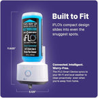 iFLO® Smart A/C Drain Line Cleaner and Drain Pan Cleaner Cartridge, Fast-Acting, Long-Lasting HVAC System Solution for Tough Clogs & Buildup, 3-Month Supply per Bottle, 3 Pack of 36oz