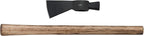 CRKT Chogan Hammer T-Hawk: Outdoor Camping Axe with Hammer Poll, Forged Carbon Steel Head, Tennessee Hickory Wooden Handle 2724