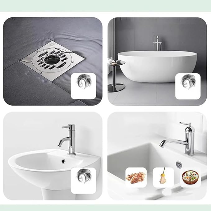Wild Tornado Sink and Drain Cleaner, Wild Sink and Drain Cleaner Powder, Fast Foaming for Kitchen/Bathroom/Toilet Pipeline Quick Cleaning Tool (5PCS)
