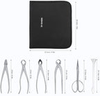 Bonsai Tools Set, 6pcs Stainless Steel Bonsai Garden Plant Tree Scissors Trimming Cutting Tool Set with Storage Bag, Garden Plant Tools