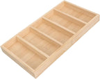 Luxshiny Wooden Glasses Display Tray and Sunglasses Organizer Rack Eyewear Storage Holder for Home and Store, Set of 5