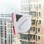 Double-side Magnetic Glass Wiper Window Cleaner Magnetic Glass Cleaning Tool Brush for Double Glazed Window Thickness 0.5"-1" (15-24mm)