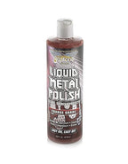 Gliptone Liquid Metal Polish, (Coarse Grade) 16 Fl Oz, for Aluminum, Copper, Brass, Magnesium & Bronze, Cleans, Seals & Protects, No Ammonia, Acid or Water, Restores Brilliant Shine