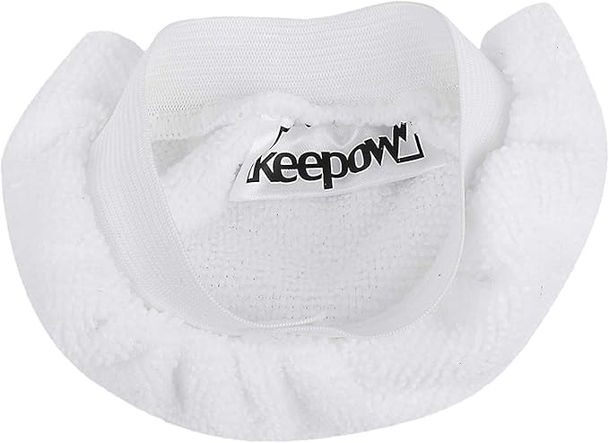 KEEPOW Universal Microfiber Cloths for Handheld Steam Cleaner Attachments Compatible with Bissell Steam Shot, Comforday, PurSteam, Washable Rags, 12 Pack