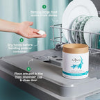 Unscented Dishwasher Pods by AspenClean, Dye-Free, Zero Plastic, Vegan, Eco-Friendly, Natural Dishwasher Detergent, EWG Verified™ - 28 Count (3 Pack)