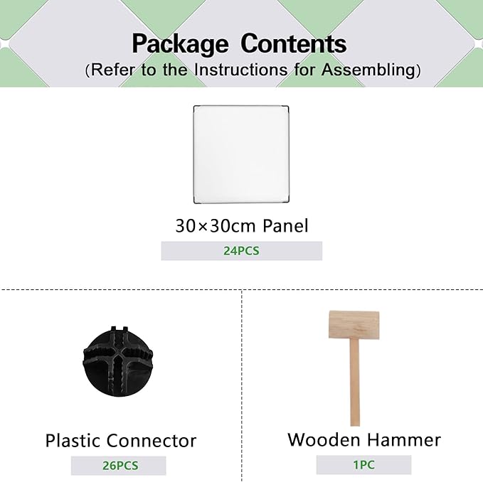 C&AHOME Cube Storage Organizer, 6-Cube Shelves Units, Closet Cabinet, DIY Plastic Modular Book Shelf, Ideal for Bedroom, Living Room, Office, 36.6" L x 12.4" W x 36.6" H Translucent White SBTM3506A