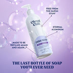 Bundle of Cleancult Dish Soap Liquid Refills (32oz, 1 Pack) Wild Lavender + Cleancult -Wild Lavender - Liquid Dish Soap - Refillable Aluminum Bottle - 16 oz