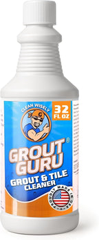 Grout Cleaner for Tile Floors 1 Quart Made in USA - Heavy Duty Tile Cleaner Ceramic Floor for Deep Cleaning Restore Easy to Use Bathroom Shower Kitchen Outdoor Porcelain