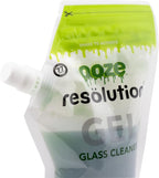 RESÖLUTION Ooze Resolution Gel Glass Cleaner (2 Pack 240ml Each) - Liquid Cleaning Solution Natural Clay-Based Non-Toxic Formula Glass and Metal Cleaner - Reusable - Non Abrasive Grunge Off