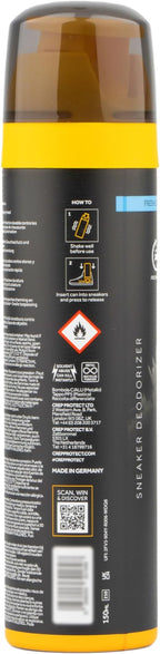 Crep Protect Shoe Deodorizer Spray - Foot & Shoe Odor Eliminator for Smelly Shoes, Sneakers, Boots, Suede & Nubuck - 24-Hour Freshness, Refreshing Scent (Fresh Linen, 5.07oz)