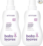 ATTITUDE Baby Fabric Softener, Hypoallergenic, Non-toxic, ECOLOGO Certified, Fluid Ounce, 40 Loads 33.8 Fl Oz Sweet Lullaby (42137) (Pack of 2)