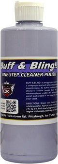 Buff & Bling!! - One Step Compound & Polish in 1 - Buff Out Scratches & Polish Your Paint to A Dazzling Gloss! - Quart