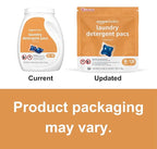 Amazon Basics Laundry Detergent Pacs, Fresh Scent, 120 Count (Previously Solimo)