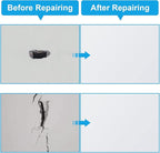 Drywall Repair Kit 12 Pieces Aluminum Wall Repair Patch Kit, 2/4/6/8 inch Self Adhesive Aluminum Wall Patch Kit, Drywall Repair Tools Kit for Ceilings Drywall Plasterboard