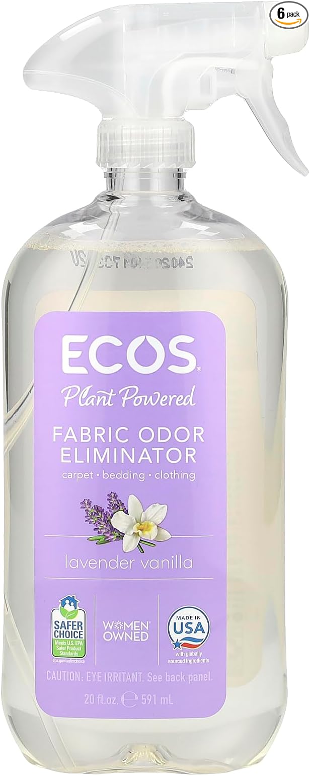 Earth Friendly Products Eco Breeze, Lavender Mint, 22 Ounce (Pack of 6)