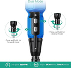 ORIA Electric Screwdriver, Cordless Electric Screwdriver, 12 in 1 Cordless Power Repair Tool Kits with 10 Bits and 1/4 inch Bit Holder, LED Lights, Charging Cable, for Phones,Toys, PC