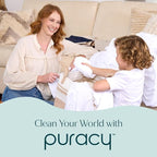 Puracy Multi-Surface Cleaning Wipes – Non Toxic Multi Surface Cleaner for Grease & Grime, All Purpose Appliance Wipes, Lemongrass Scent (10.8 oz, 3 Pack, 150 Count)