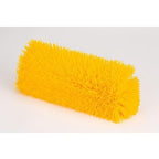 SPARTA Multi-Level Tile Scrub Brush 12" Wide Brush Head, Heavy-Duty Tile Cleaning Brush with End Bristles for Commercial Tiles, Tubs and Floor, Plastic, 12 Inches, Yellow, (Pack of 12)