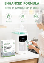 Detergent Tablets For Baby Bottle Washer,Fragrance & Residue Free,Safe Formula,Deep Cleaning soap,Compatible with Momcozy,Baby Brezza,Grownsy and All Brands Sterilizer and Dryer,120 Pcs
