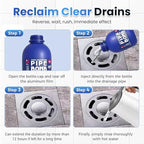 Drain Clog Remover Powerful Unclogging Sink Hair Cleaner for Kitchen, Shower Pipes and Drains (one size 1-1)