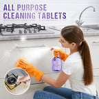 Fliwos Spray Oven Cleaner, 2026 Upgraded All-Purpose Spray Cleaner with Concentrated Cleaning Tablets, Multi-Surface Cleaning Spray for Oven, Grill, Kitchen, Bathroom and Home (1 Bottle+18 Pcs)