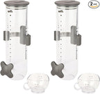 ZevrO KCH-06138 Indispensable SmartSpace Wall-Mounted 13-Ounce Dry-Food Dispenser (Pack of 2)