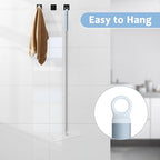 Mop Handle Extension Rods, for Extending Flat Mop, Mop Replacement Handle, Adjustable Steel Mop Handle Rods, 5 Pack