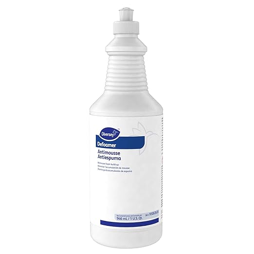 Diversey Defoamer/carpet Cleaner, Cream, Bland Scent, 32 Oz Squeeze Bottle