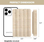 Koville Natural Travertine Soap Dish for Bathroom Shower, Marble Soap Tray Travertine Dish for Bathroom, Stone Soap Tray for Sink, Stripe Grooves Soap Saver Keep Soap Bars Dry Easy Clean