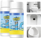 2026 New Multi-functional Sink & Drain Cleaner Powder Quick Foaming Heavy Duty Clog Remover for Kitchen Bathroom (2PCS)