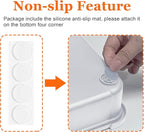 Expandable Silverware Drawer Organizer BPA Free Cutlery Organizer Small Utensil Organizer for Kitchen Drawers Adjustable Spoons Forks Knives Storage Divider, Gray