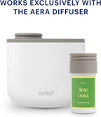 Aera Mini Lime Twist - Essential Oil for Home - Cheerful and Refreshing Fragrance -Notes of Frosty Lime and Ginger- Scent Refill - Capsule Size Works with Mini Diffuser